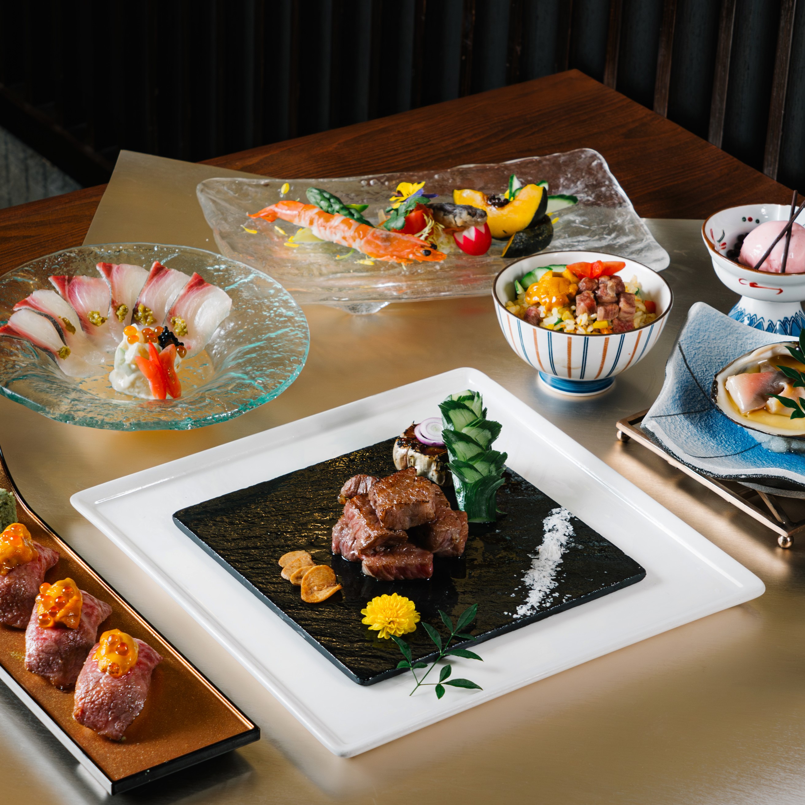 7-Course Premium Wagyu & Seafood Set Menu at Nagomi Japanese Restaurant (10% discount)