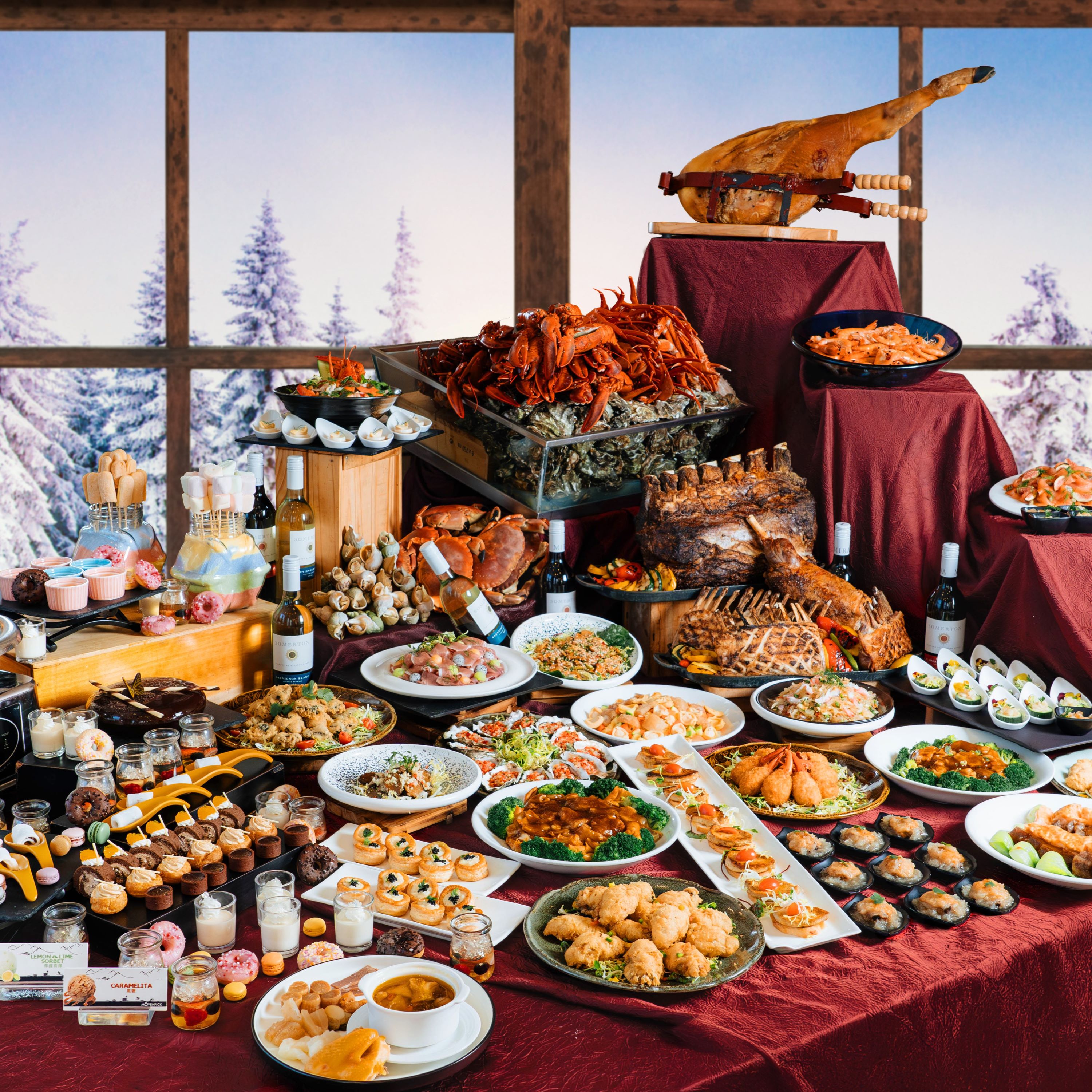 Abalone and Lobster・Global Seafood Dinner Buffet (Up to Buy 1 Get 1 Free)