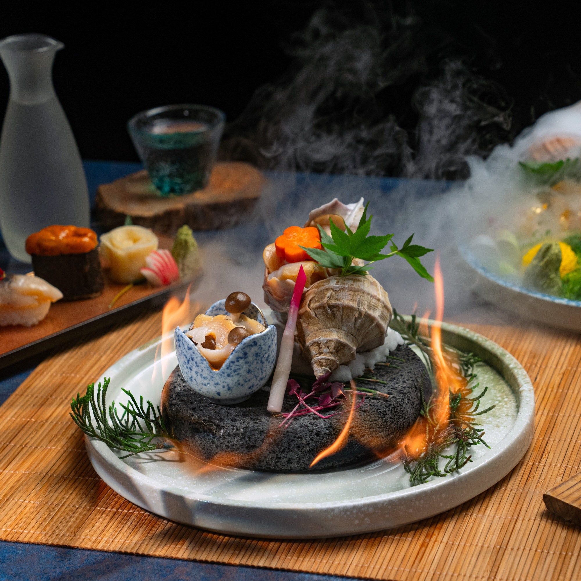 「和」日本料理日本粒贝七道菜套餐 (9折优惠)