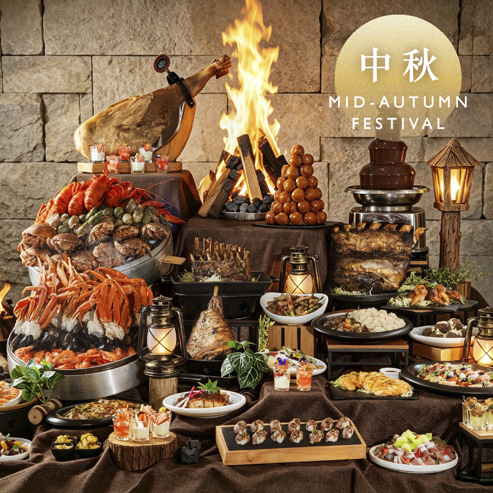 Mid-Autumn Festival | The Grand Meat Feast Dinner Buffet at Harbour Grand Café (24-27 September) (Up to 40% Discount)