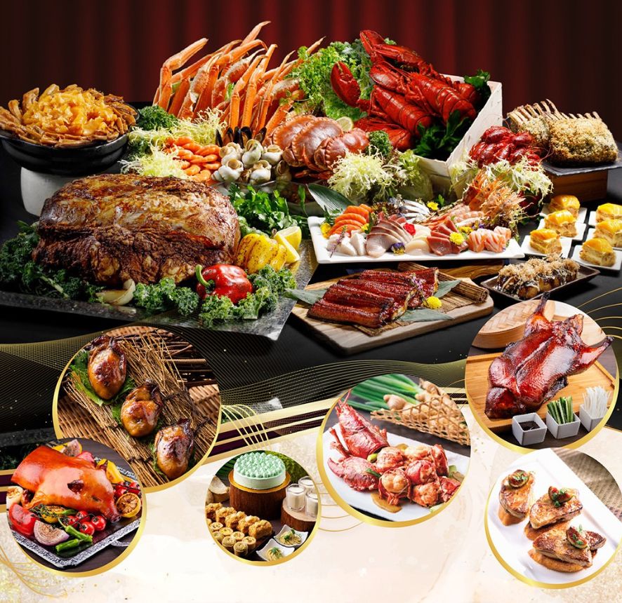 "International Sensations" Deluxe Seafood Dinner Buffet